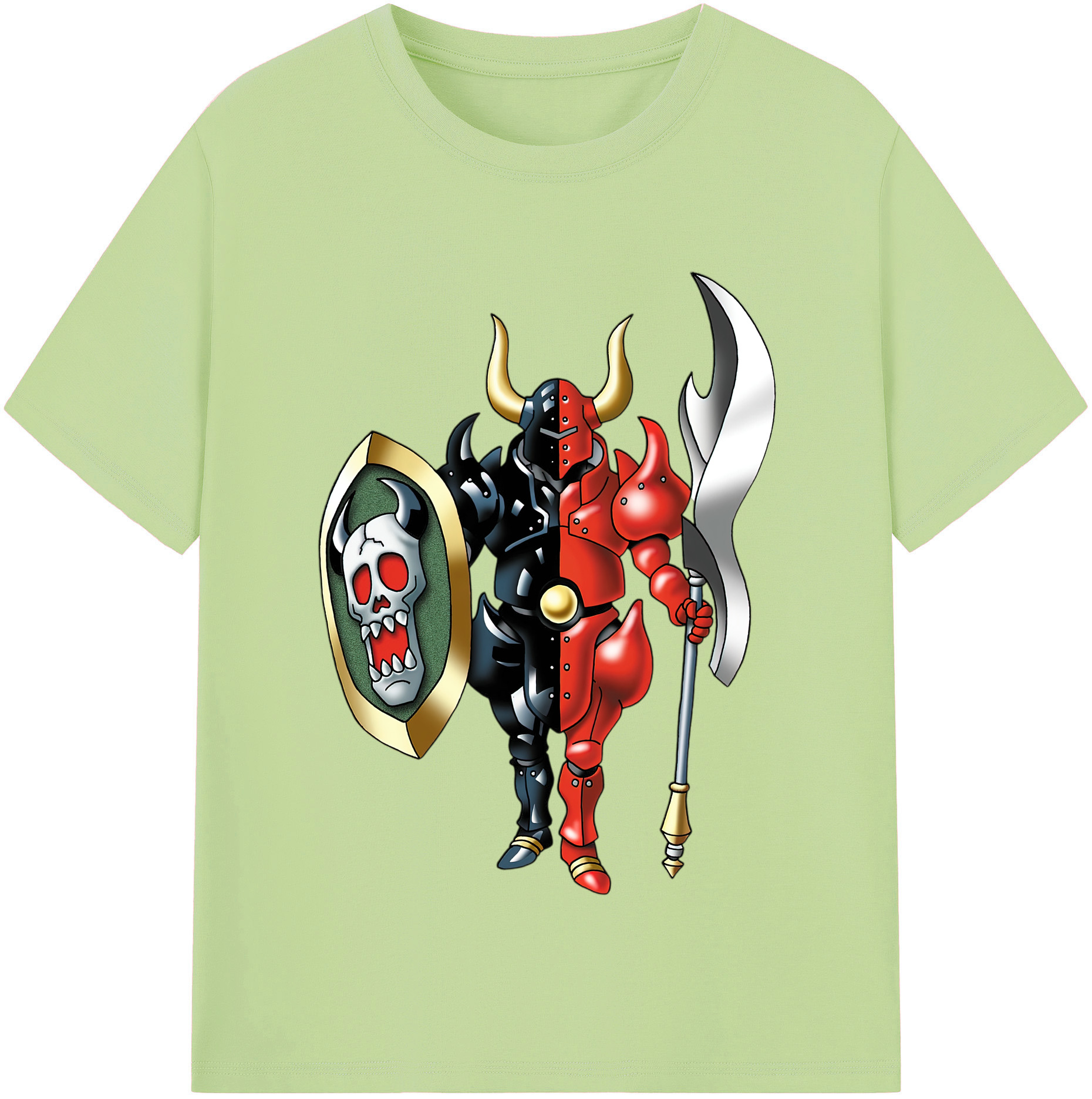 （画像用） ドラゴンクエスト Doragon Kuesuto Dragon Quest 綿100％半袖Tシャツ（フロントプリント）